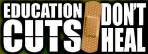 Education cuts don't heal